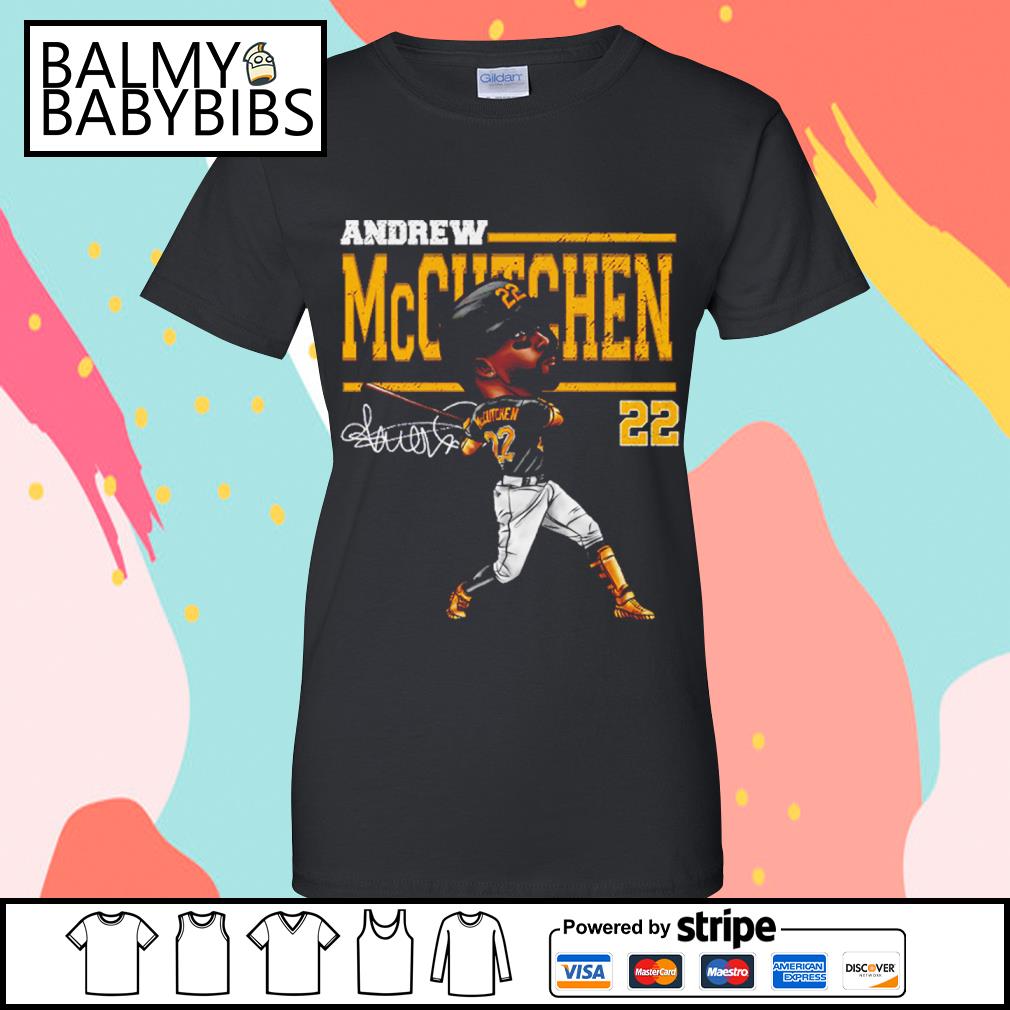 Andrew Mccutchen Pittsburgh Base Signature Shirt