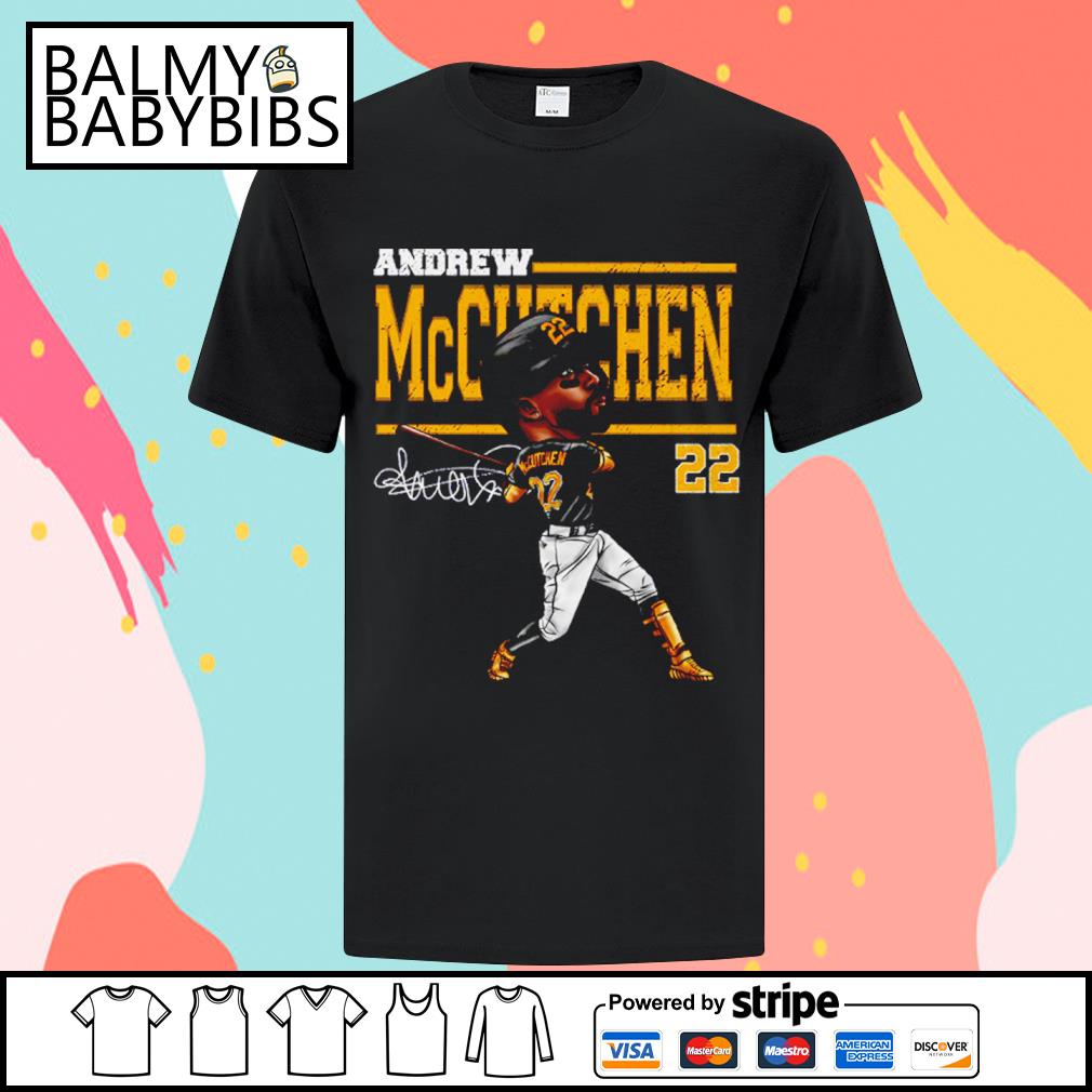 Andrew McCutchen - Caricature - Pittsburgh Baseball T-Shirt